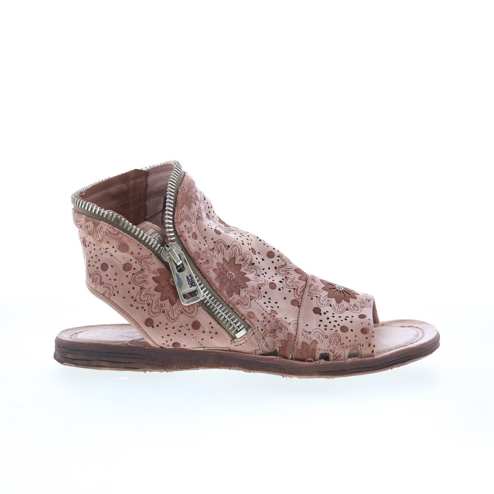 A.S. 98 Ritchie A16040-101-6363 Womens Brown Leather Mule Flats Shoes 42
