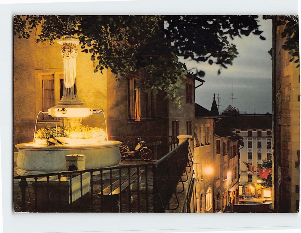 Postcard Le vieille ville Geneva Switzerland
