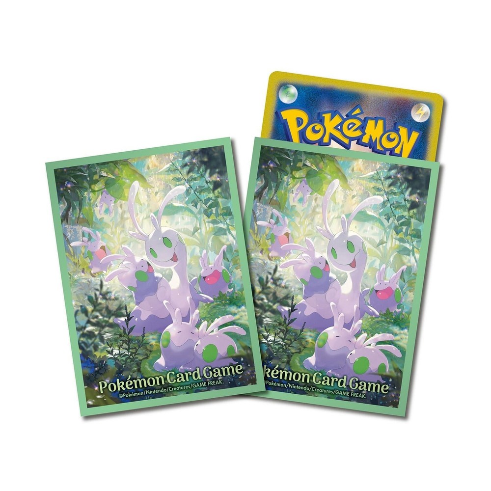 Pokemon Center Japan Card Sleeves Goomy Sliggoo Deck Shields 64pcs Limited NEW