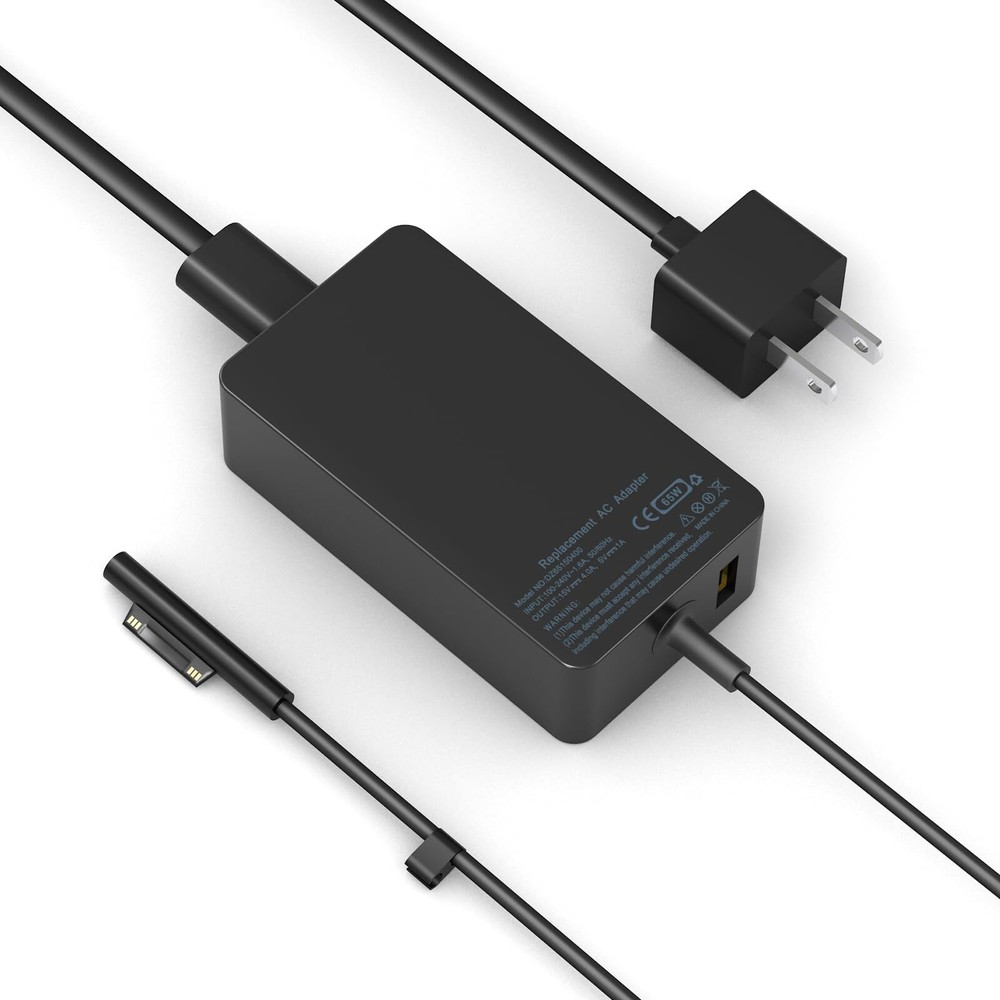 65W Surface Pro Laptop Charger-Microsoft Surface Pro Charger for Windows Surf...