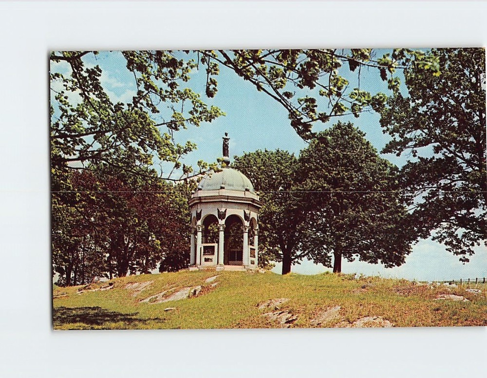 Postcard Maryland Monument Antietam Battlefield Sharpsburg Maryland USA
