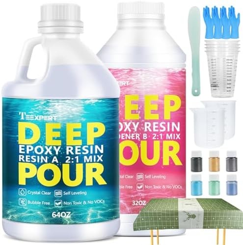 96OZ Deep Pour Epoxy Resin Kit for River Tables