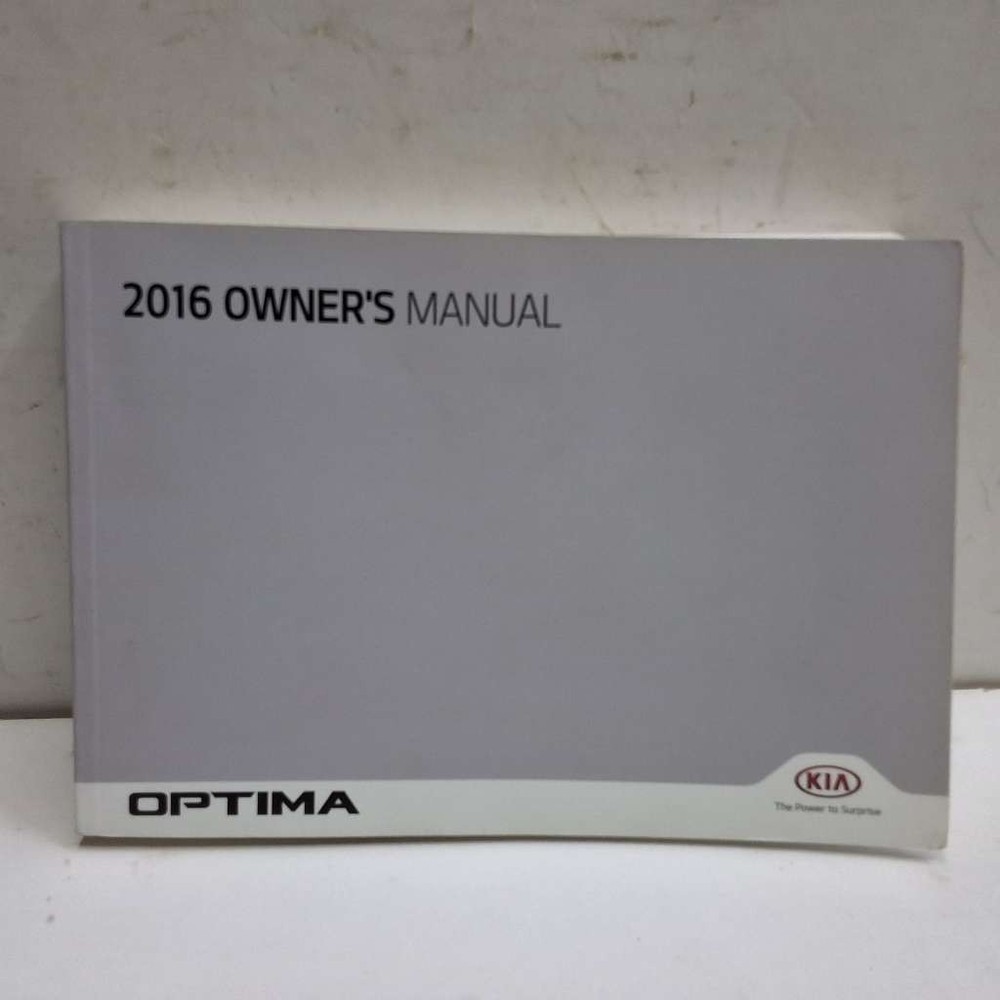 2016 Kia Optima Sedan Owners Manual Handbook OEM Z0A0858