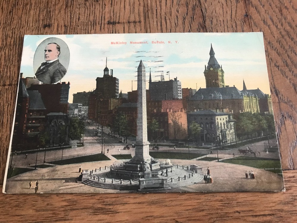 McKinley Monument Buffalo New York Postcard