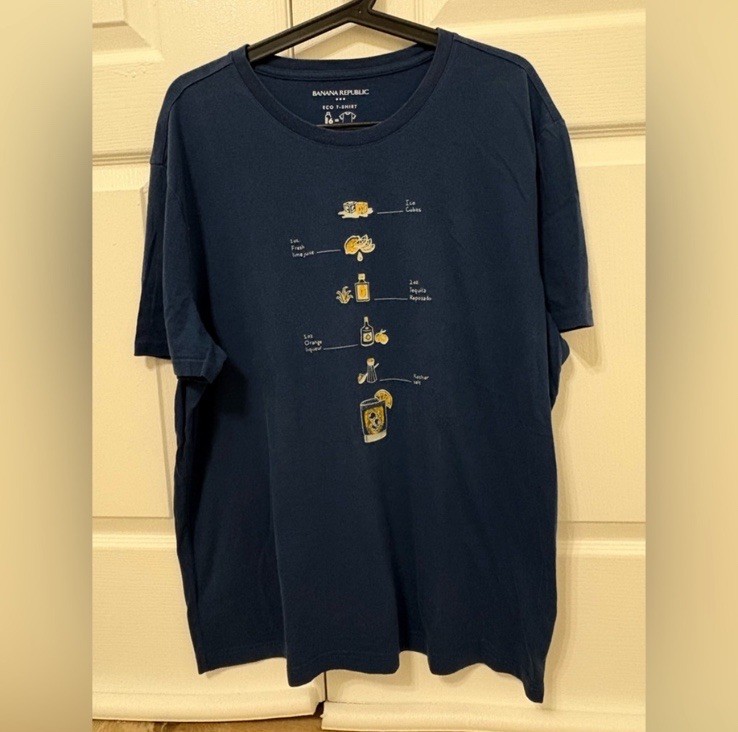 Banana Republic Men’s Eco-Friendly Blue T-Shirt