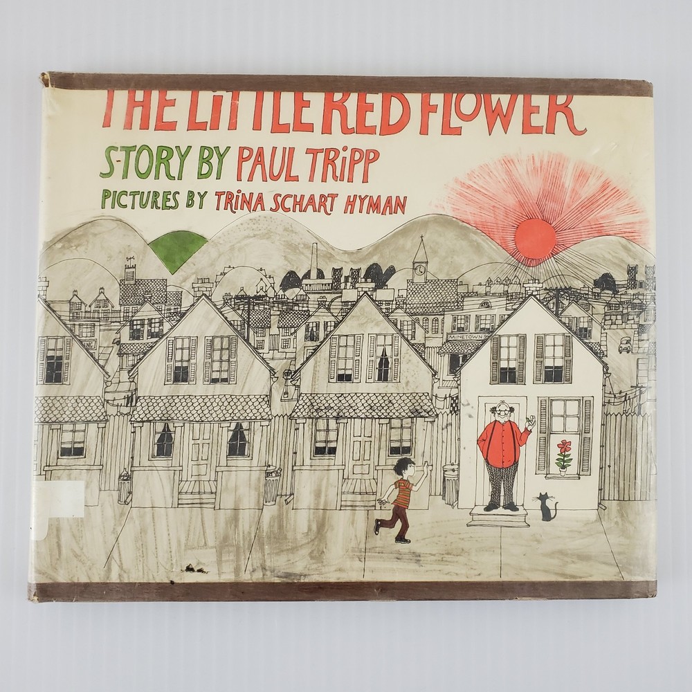 The Little Red Flower by Paul Tripp Trina Schart Hyman 1968 1st Ed HC Ex-library