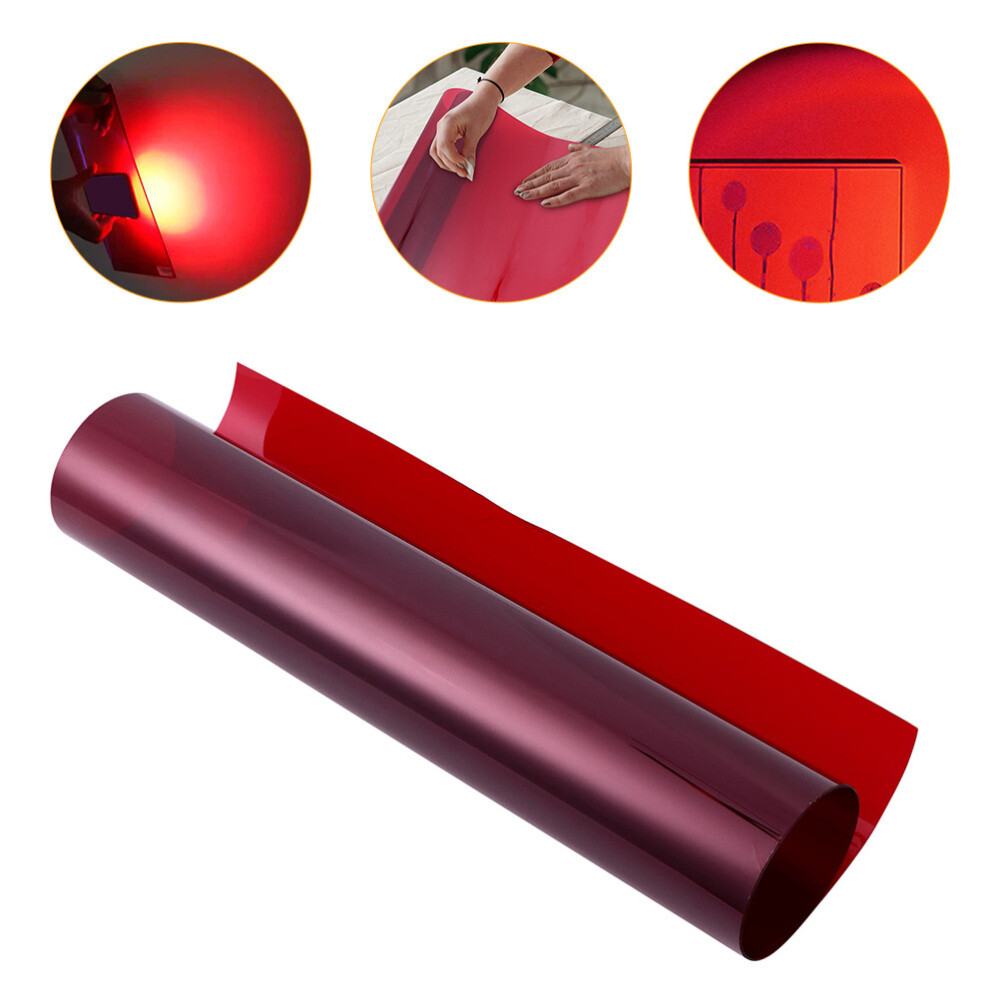 For Led Strobe Flash Light Light Diffuser Sheet Overlays Transparency Film