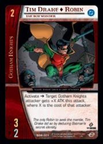 VS System: Tim Drake Robin, The Boy Wonder [Played] VS: DC Origins TCG CCG Class