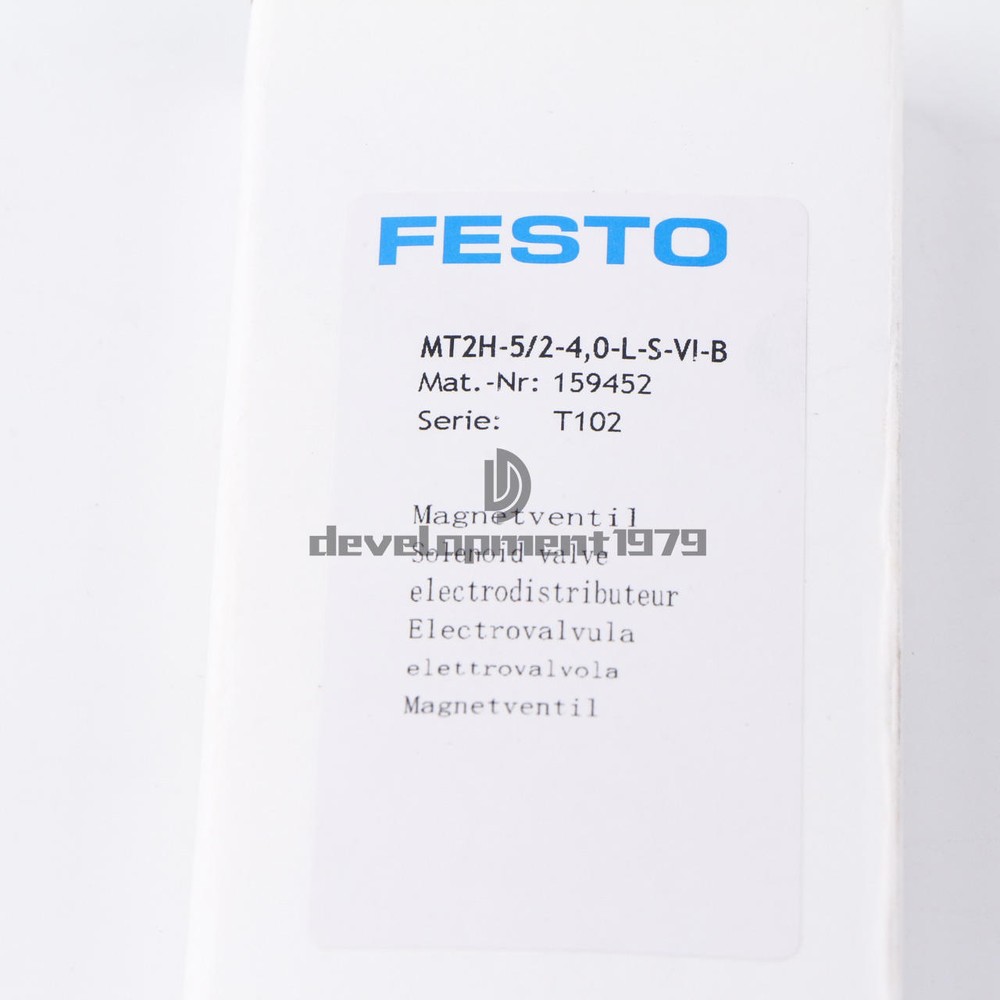 NEW FESTO solenoid valve MT2H-5/2-4,0-L-S-VI-B 159452
