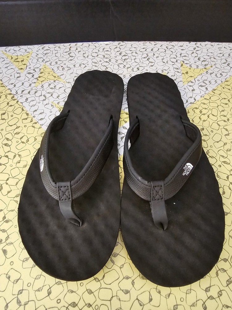 The North Face Women's Base Camp Mini Flip Flop in Black & White - Size US 8 - Brand New