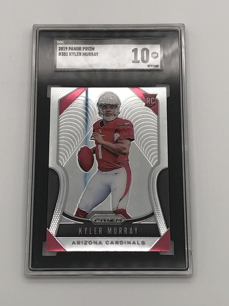 2019 Panini Prizm Kyler Murray Rookie RC Silver SGC Gem Mint Cardinals 🔥🏈 🔥🏈