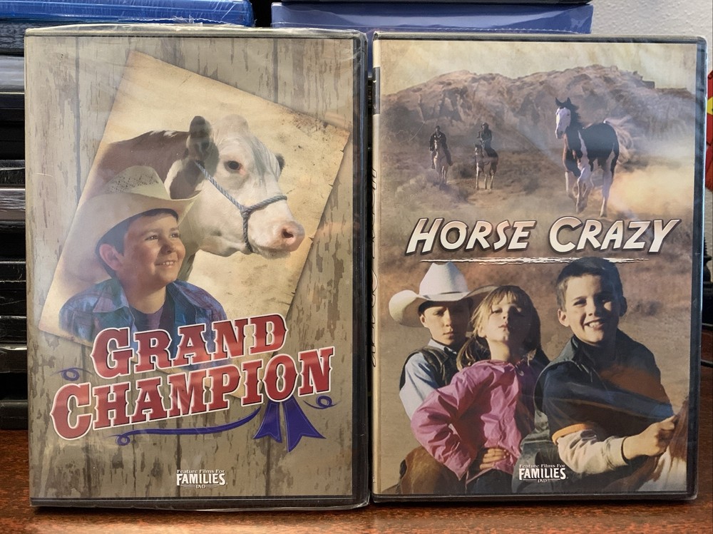 Family-Friendly DVD Double Feature: Horse Crazy & Grand Champion Movies
