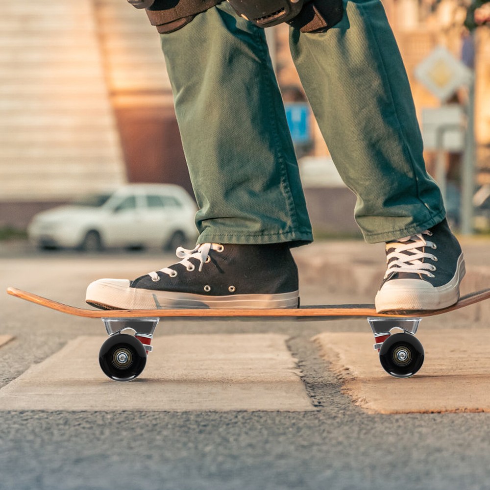 Professional Skateboard Trucks Combo Set Cruisers Skateboard Trucks & Wheels Kit