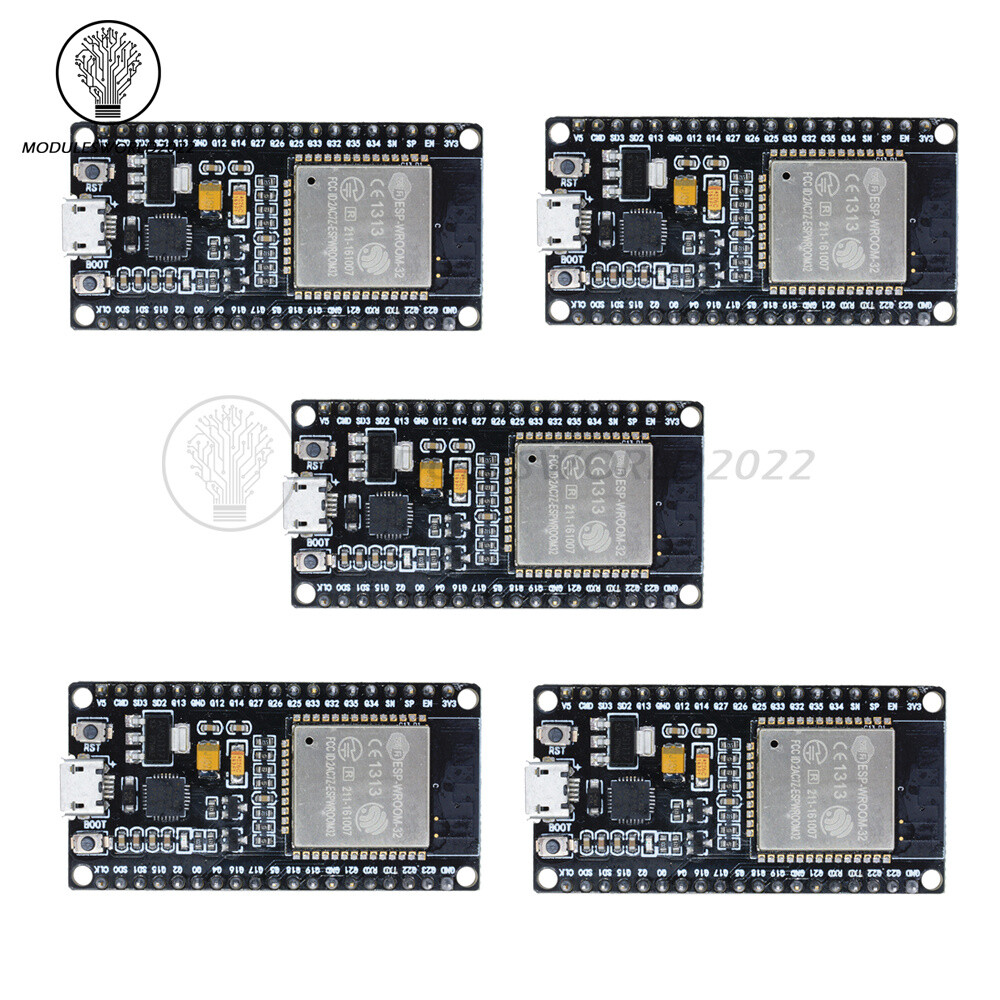 1/2/5/10PCS ESP32 Development Board Wireless WiFi+Bluetooth 2 in1 Dual Core