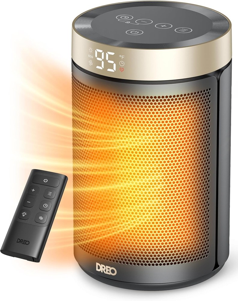Fast Heating Tower Heater with Adjustable Temperature & 5 Modes - 1500W Power
