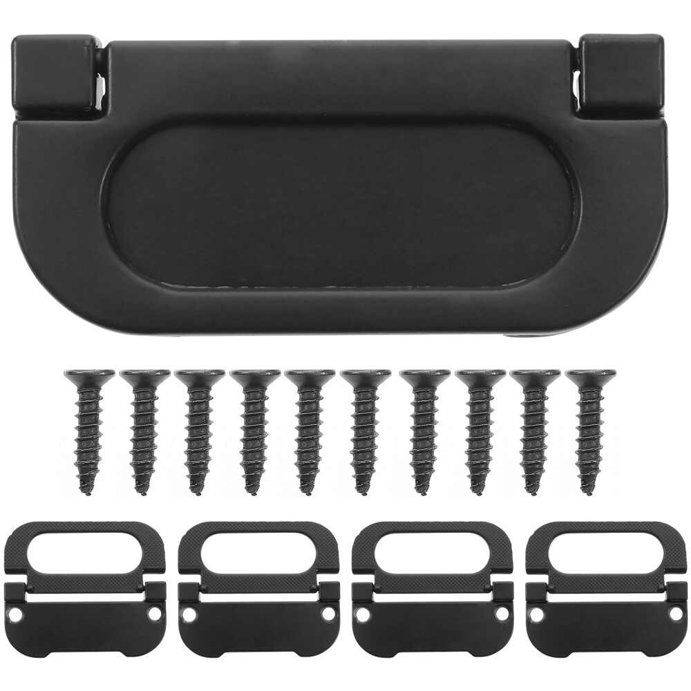 5-Piece Recessed Cabinet Handles for Doors and Gates