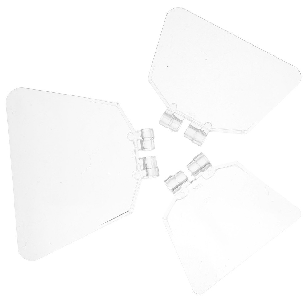 3-Piece Bench Grinder Eye Shield Guards Protective Machine Cover