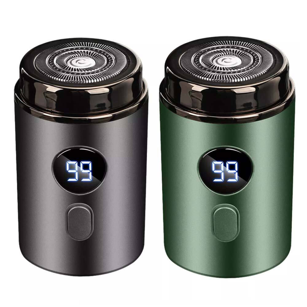 Portable USB Rechargeable Mini-Shave Electric Razor For Men with Digital Display