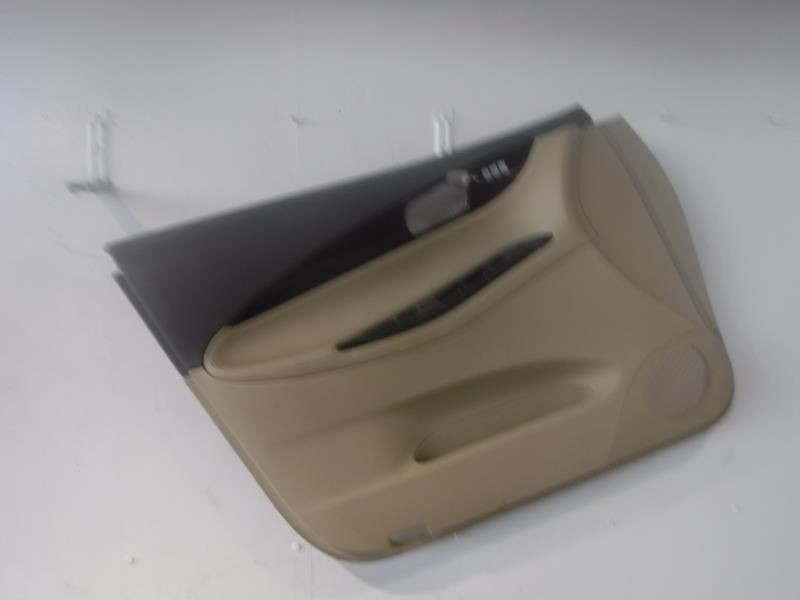 11-12 Infiniti EX35 Front Left Driver Door Trim Panel W Wood Tan OEM 80901-1BU8A