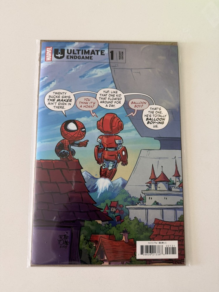 Ultimate Endgame 1 Skottie Young Variant Edition Marvel 2025