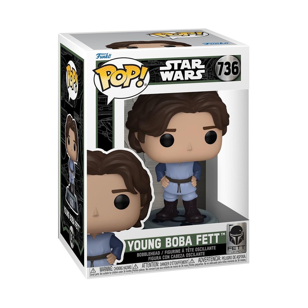 Funko Pop! Star Wars: FL - Boba Fett - (Young) - Collectable Vinyl Figure - Gift