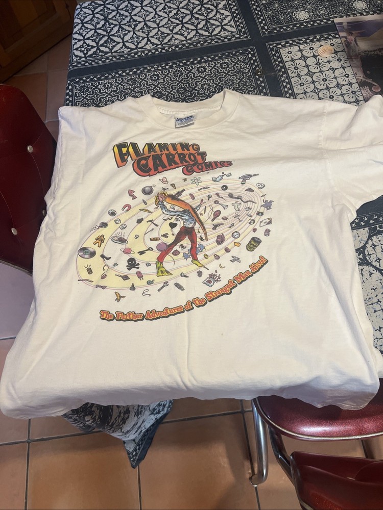 Vintage Flaming Carrot Comics XL T-shirt The Further Adventures