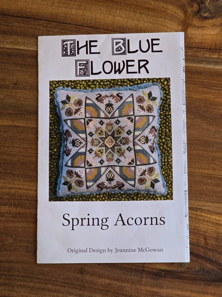 The Blue Flower - Spring Acorns - Cross Stitch Kit
