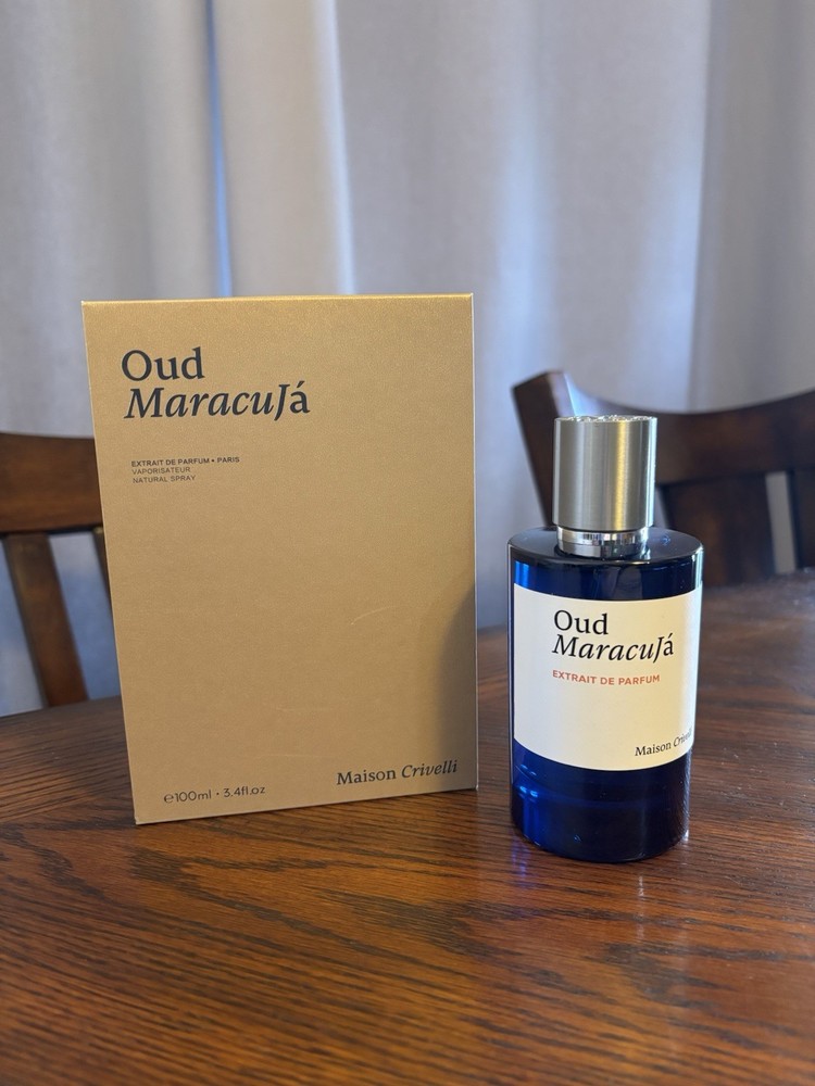 Maison Crivelli Oud Maracuja Extract de Parfum Spray, Unisex, 3.4 oz (100 Ml)