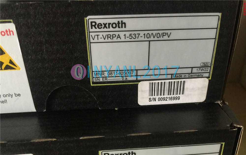 1PC Rexroth Proportional amplifier VT-VRPA1-537-10/V0/PV 0811405097