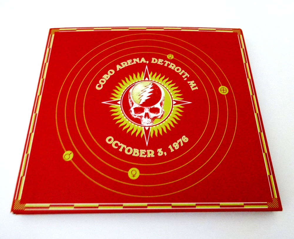 Grateful Dead 30 Trips Around The Sun 1976 Cobo Detroit 3-CD Live Set 10/3/76