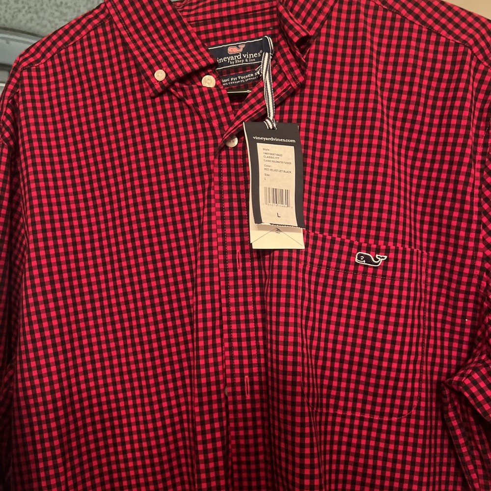 New VINEYARD VINES MEN'S  Casual SHIRT SIZE Large Multicolor  Classic fit