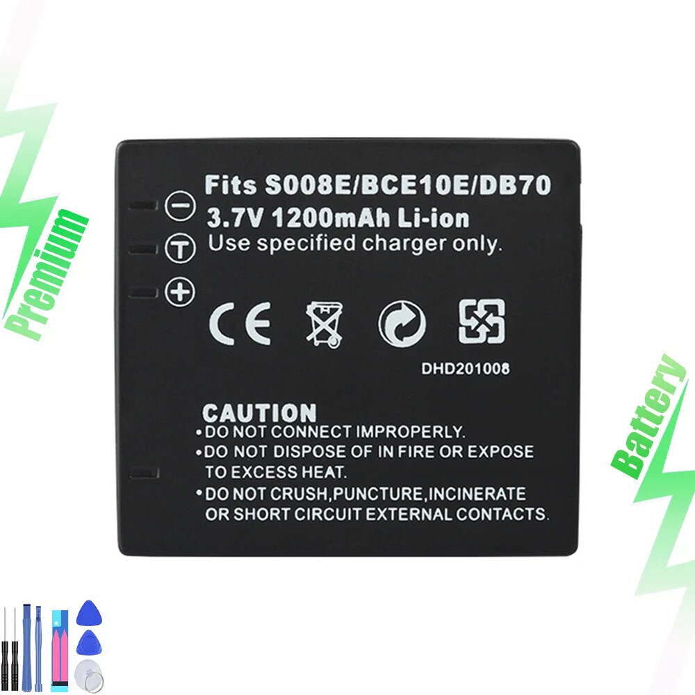 1x Battery for Panasonic Lumix CGA-S008 DMC-FS3 DMC-FS5 DMC-FS20 DMC-FX30