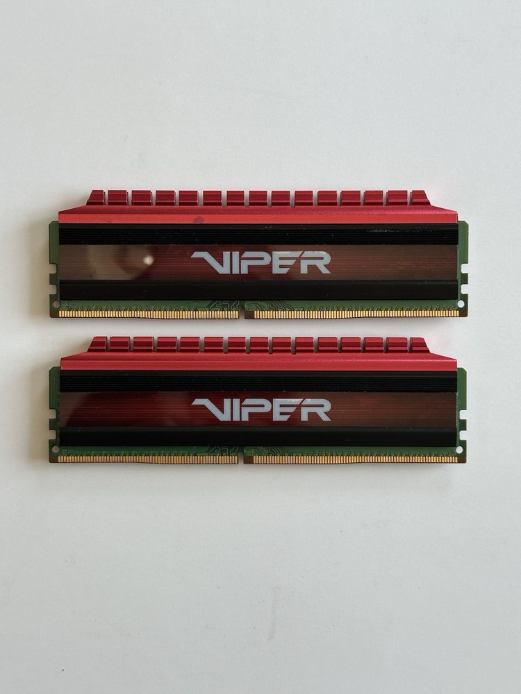 Patriot Viper 8gb (2x4gb) DDR4 3000MHz CL16 Desktop RAM Memory Kit