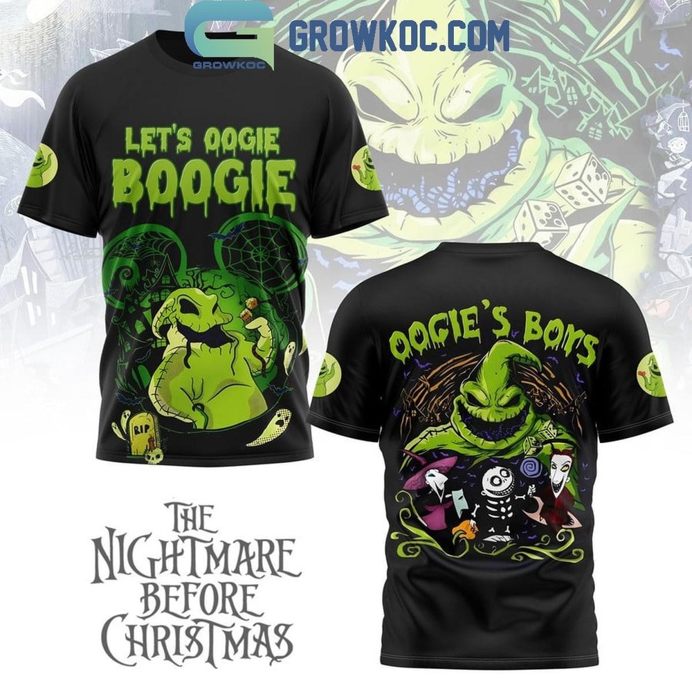 The Nightmare Before Christmas Let's Oogie Boogie Halloween 3D T-Shirt BO2100