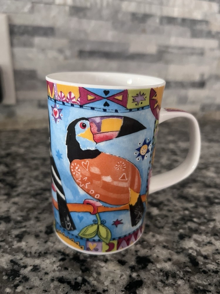 Dunoon Coffee/Tea  Mug  Animal Magic Toucan Designed By Louise Rawlings 10 oz