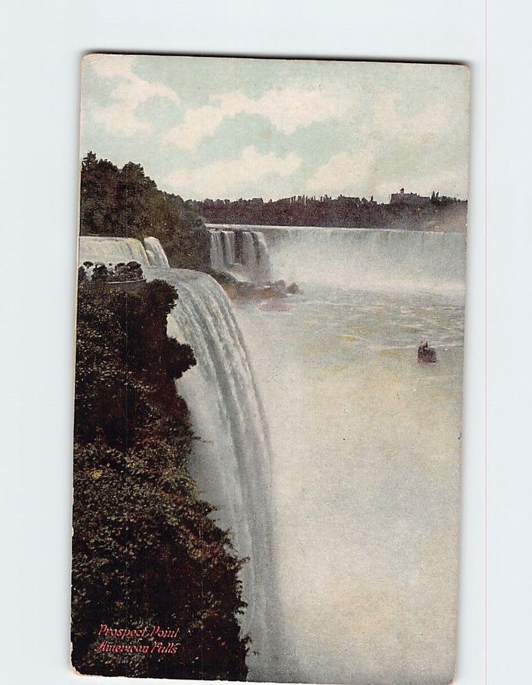 Postcard Prospect Point Niagara Falls New York USA