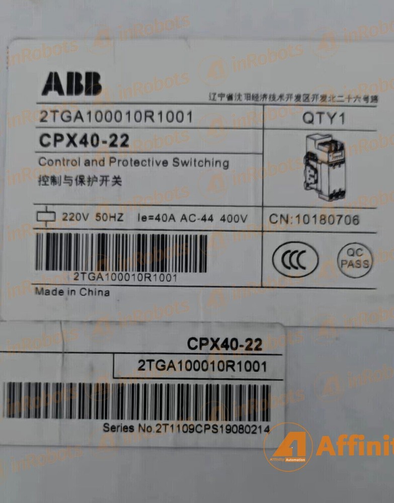 1PC   CPX40-22 Control and Protection Switches 32-40A Fast Delivery *lg