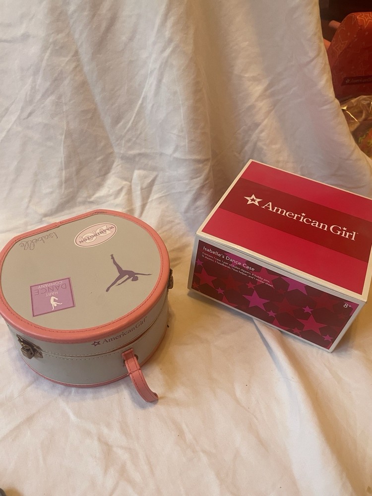 American Girl Doll Isabelle's Dance Case and accessories