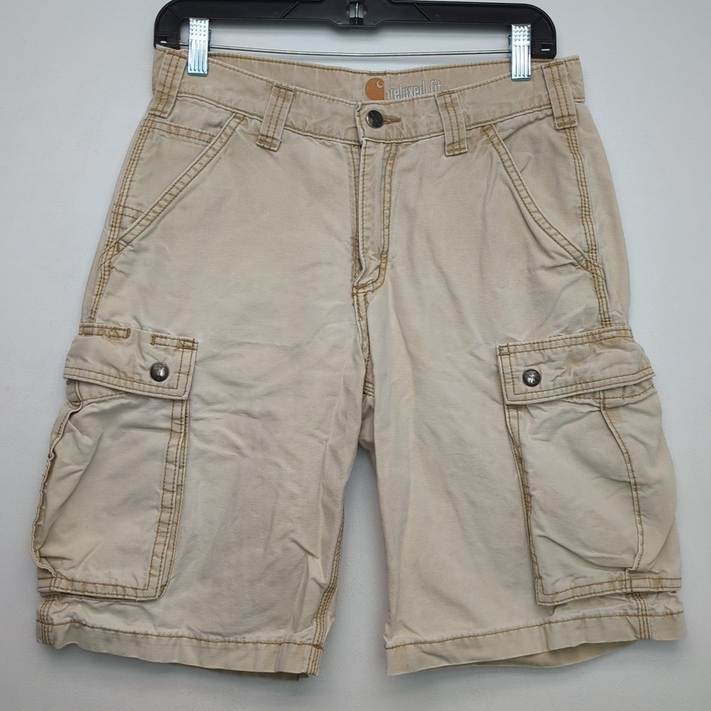 Carhartt Cargo Shorts Men's 29 Relaxed Fit Workwear