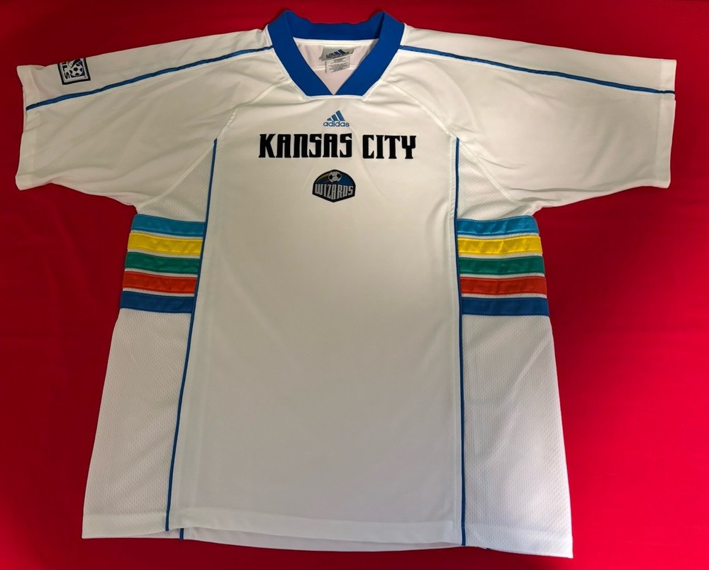 Vintage Adidas Kansas City Wizards MLS Jersey USA Size XL
