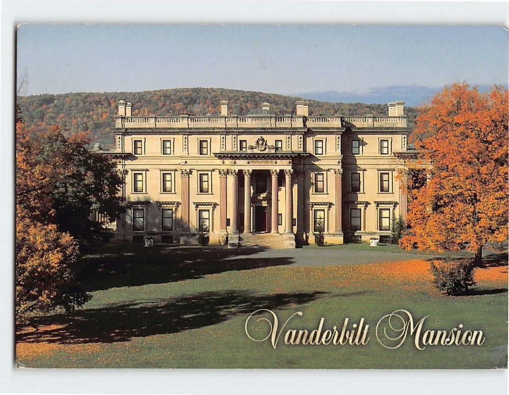 Postcard Vanderbilt Mansion National Historic Site Hyde Park NY USA