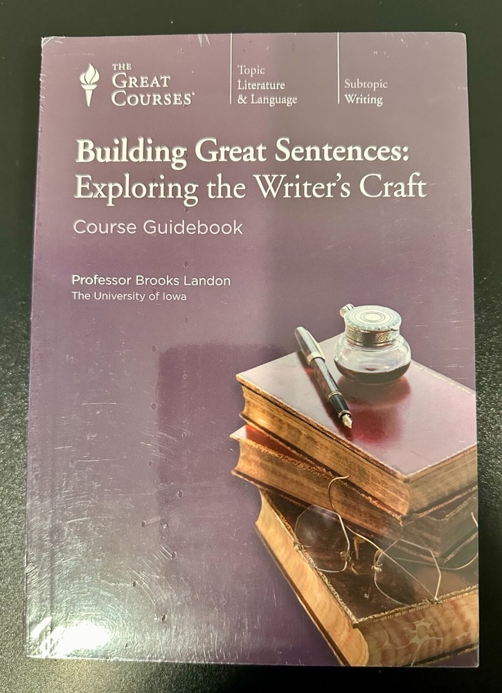 Great Courses - Building Great Sentences: Exploring the Writer's Craft *NEW*