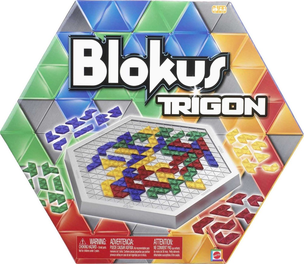 Blokus Trigon Strategy Board Game, Family Game for & Adults with Hexagonal Bo...