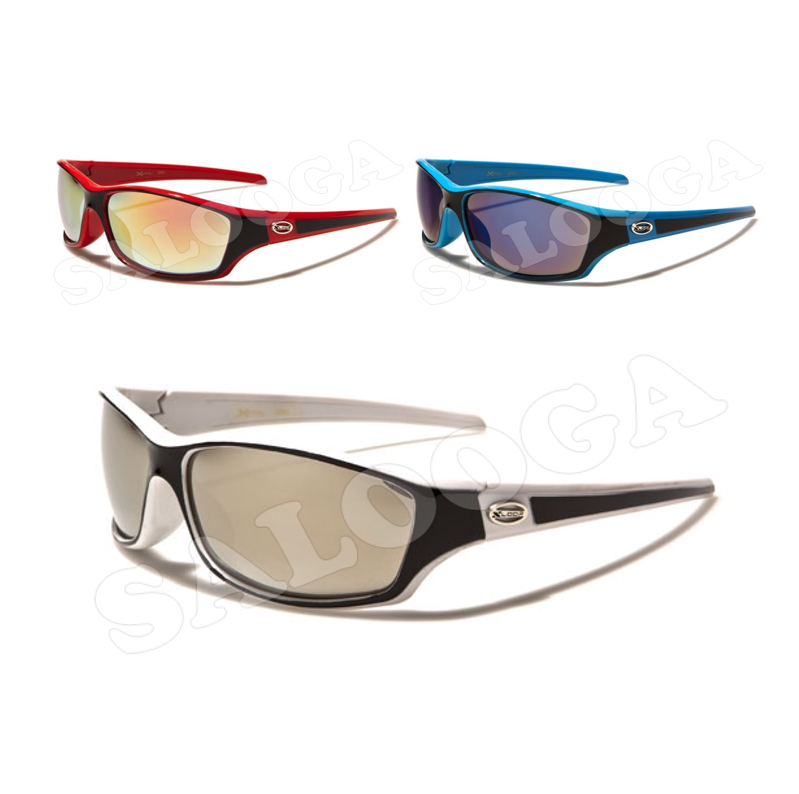 X Loop Sunglasses Sport Mirror Running Driving Golf Plastic Frames For Men Women