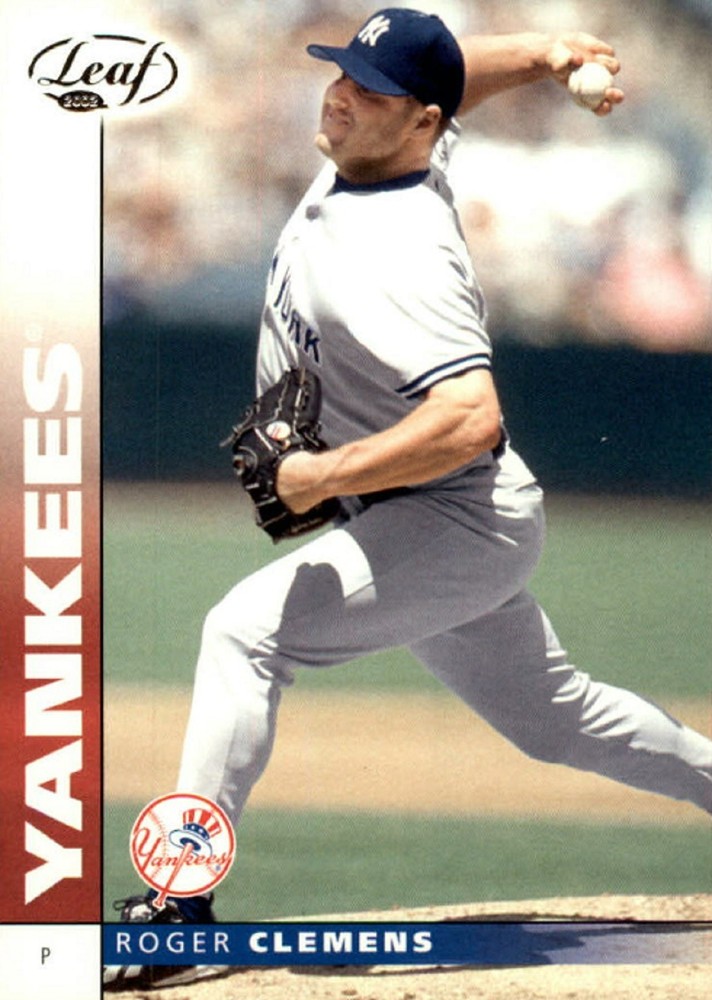 2002 Leaf #91 Roger Clemens New York Yankees