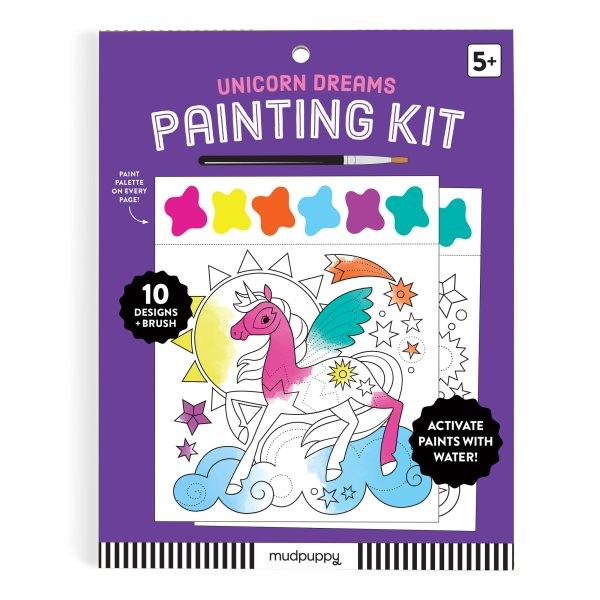 Unicorn Dreams Painting Kit, Paperback by Mudpuppy (COR); Wood, Katie (ILT), ...