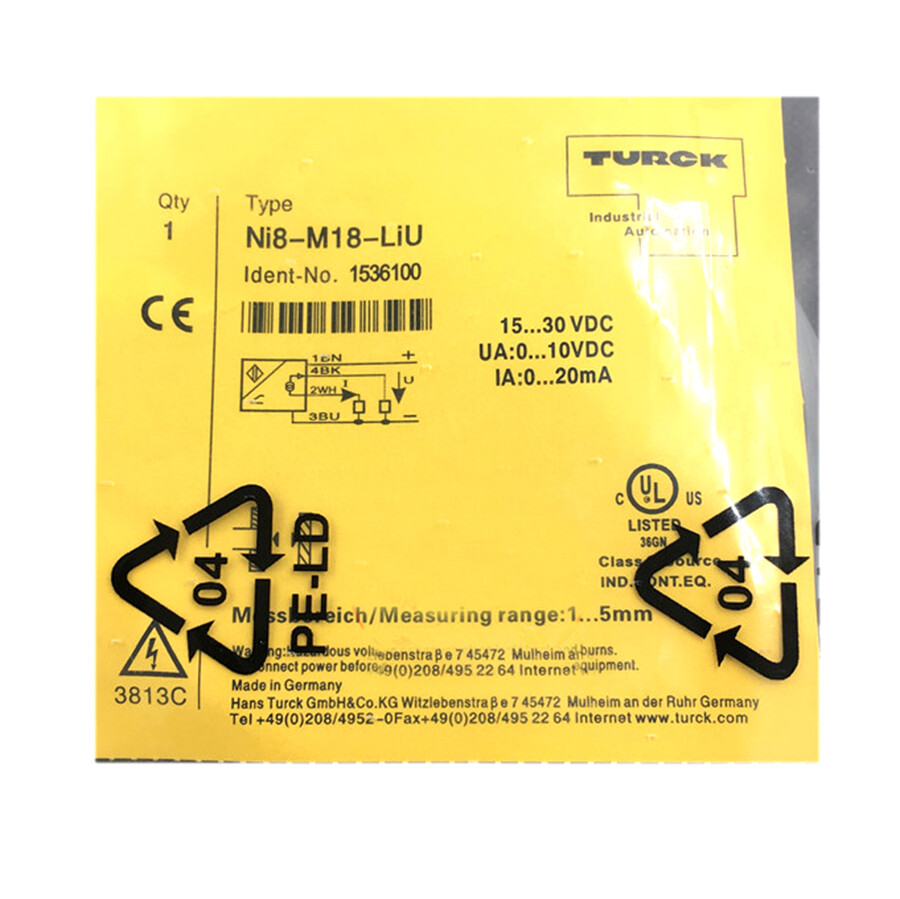 1PC NEW FOR TURCK NI8-M18-LIU Proximity switch sensor replacement