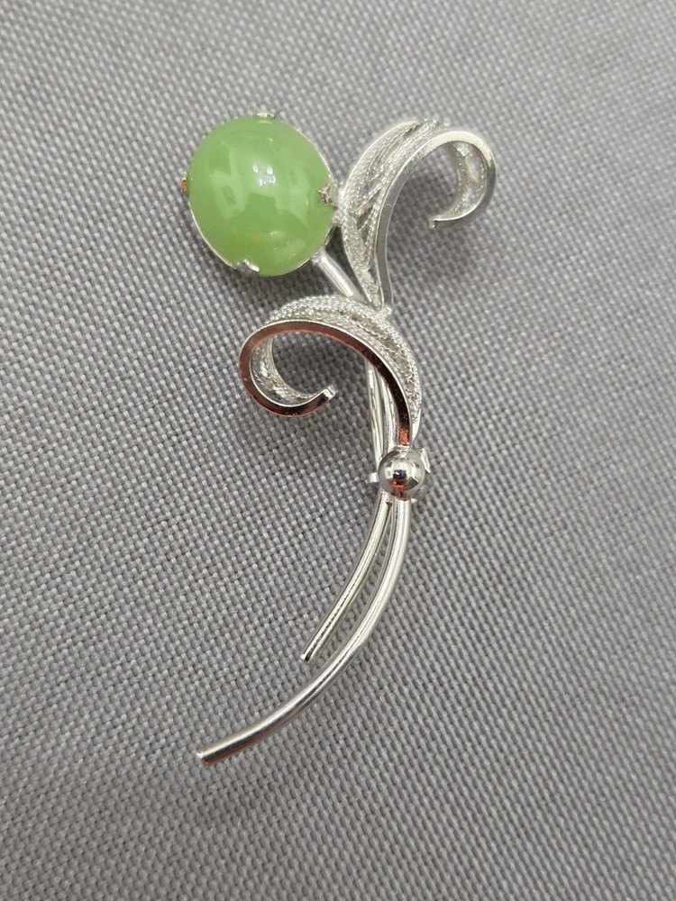 Vintage 925 Sterling Silver Brooch Pin