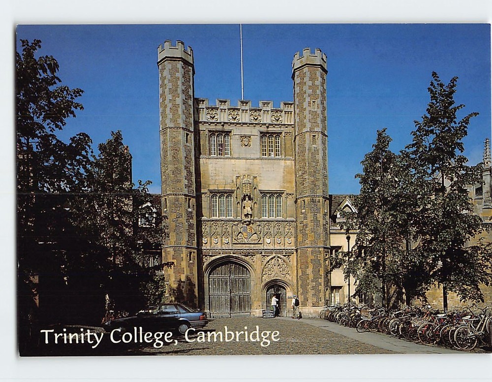 Postcard Great Gate Trinity College Cambridge England