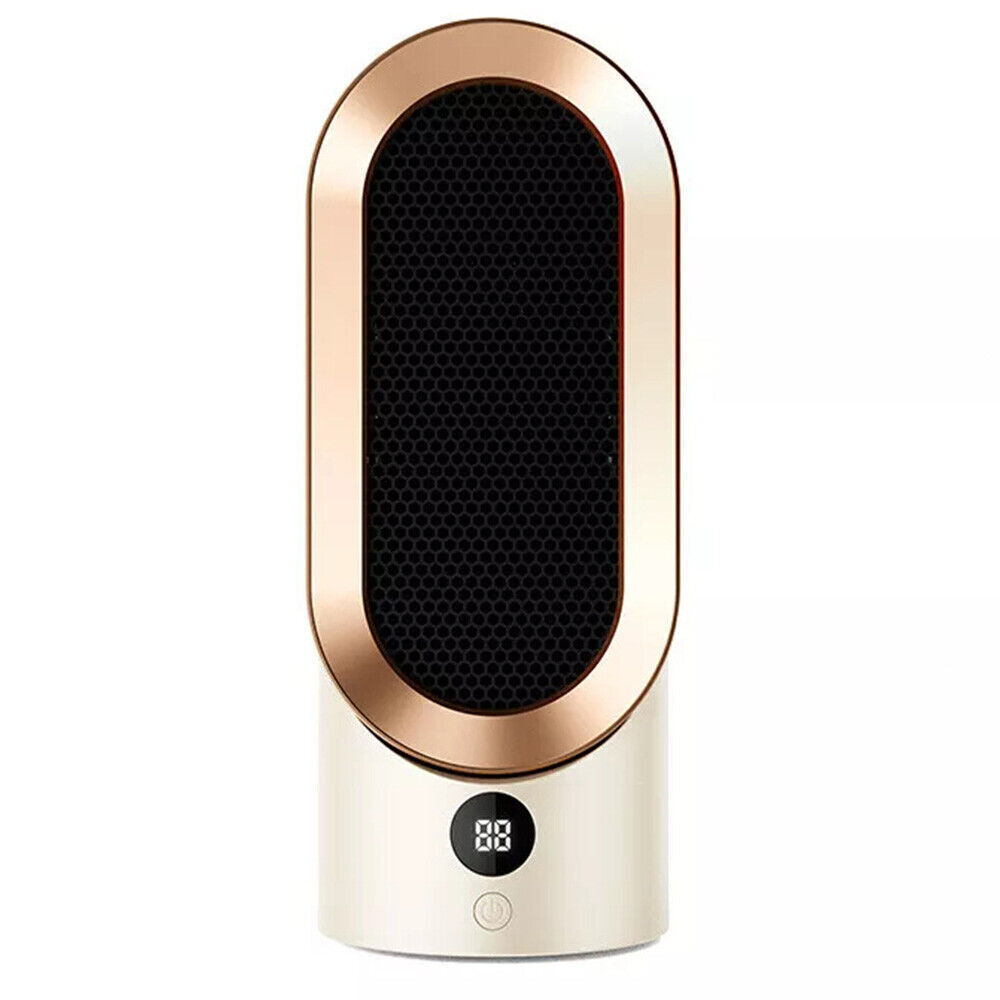 800W Portable Electric Space Heater PTC Ceramic Heater Room Desk Indoor Use